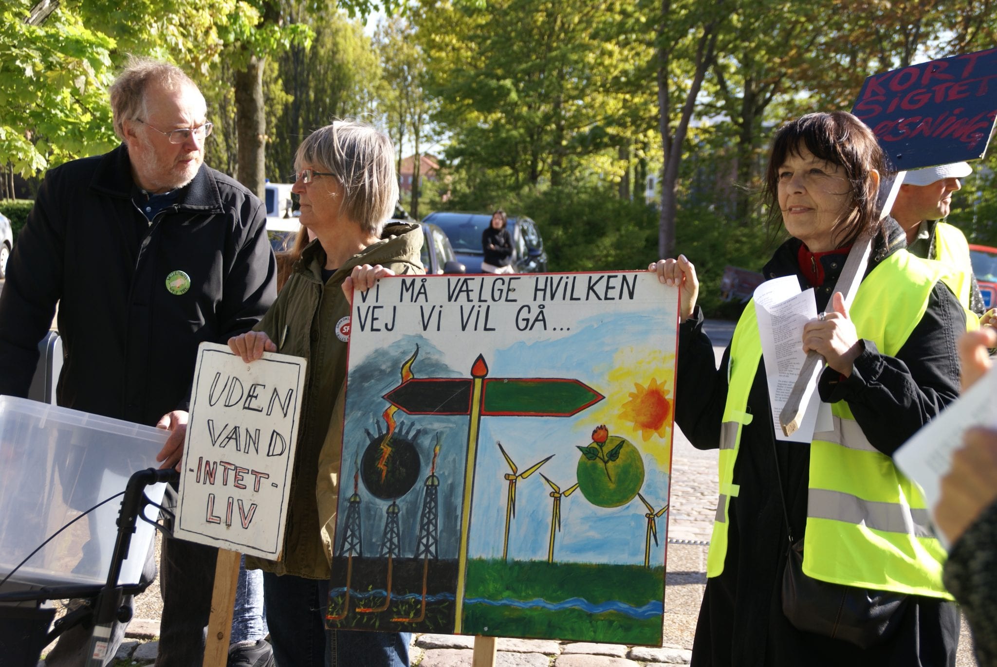 Dybvad i Vendsyssel var i 2015 rammen for lokale borgerprotester mod skifergasboringer. Foto: Peter Larsen.