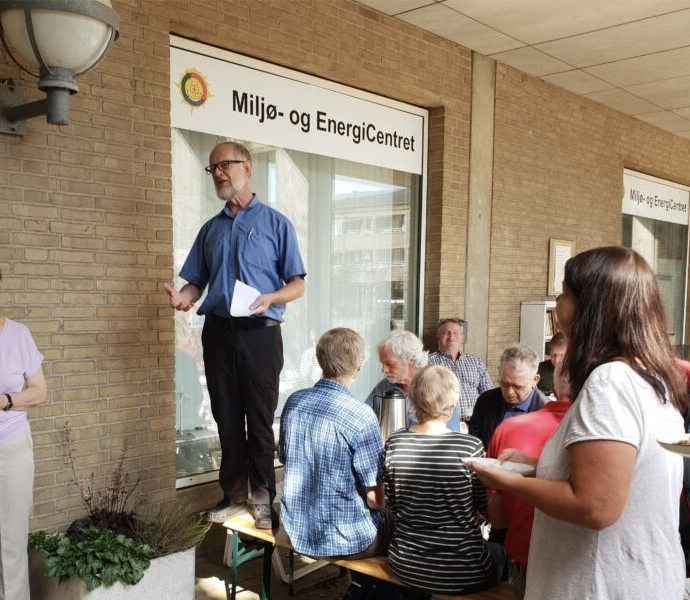Mads Peter Schreiber´s tale til Miljø-& EnergiCentrets friviilige i forbindelse med foreningens 25 års jubilæum.
