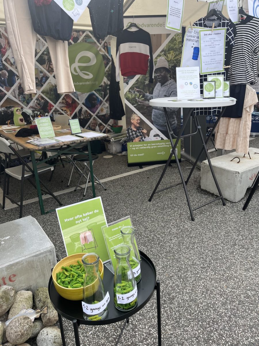Pastaoptællingen og et udpluk af de andre aktiviteter i VE's telt på Klimafolkemødet.
