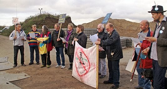 demonstration foran boreplads